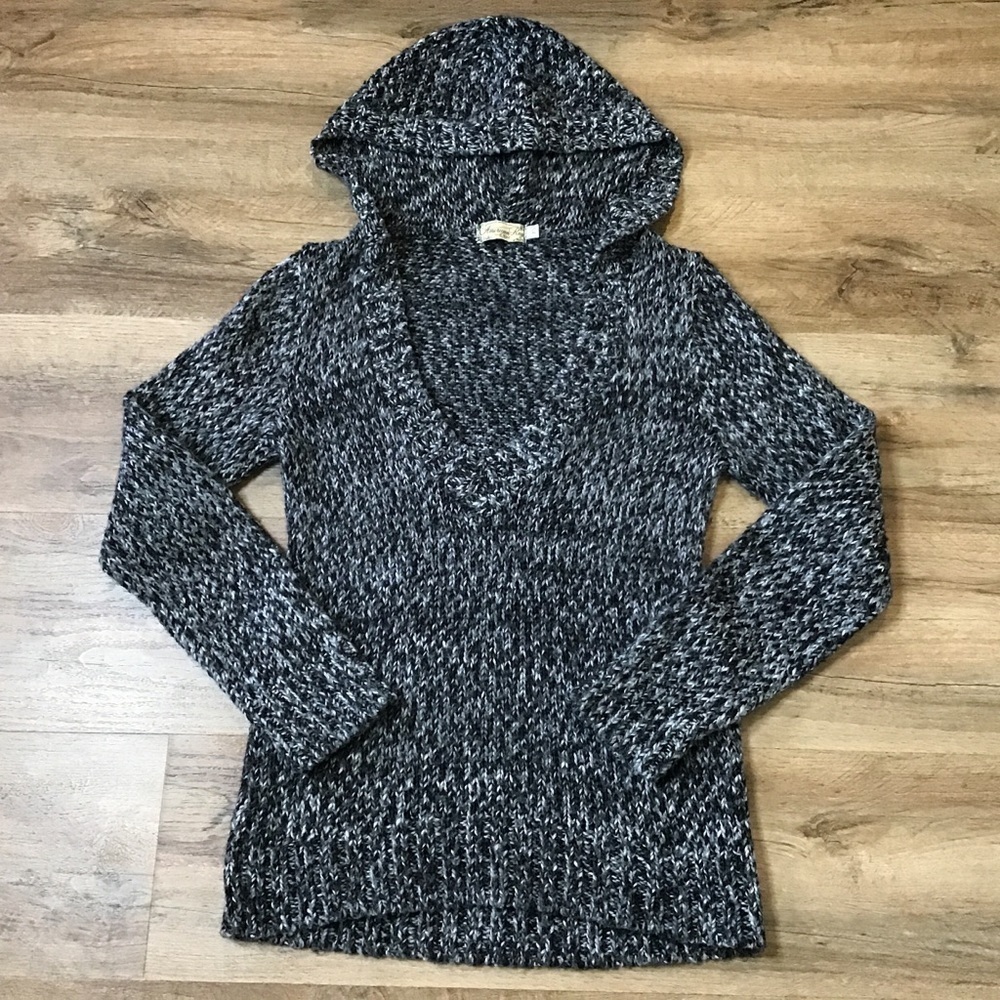 Y2k American Rag Size XS Sweater Pull Over Hoodie Soft Gray
